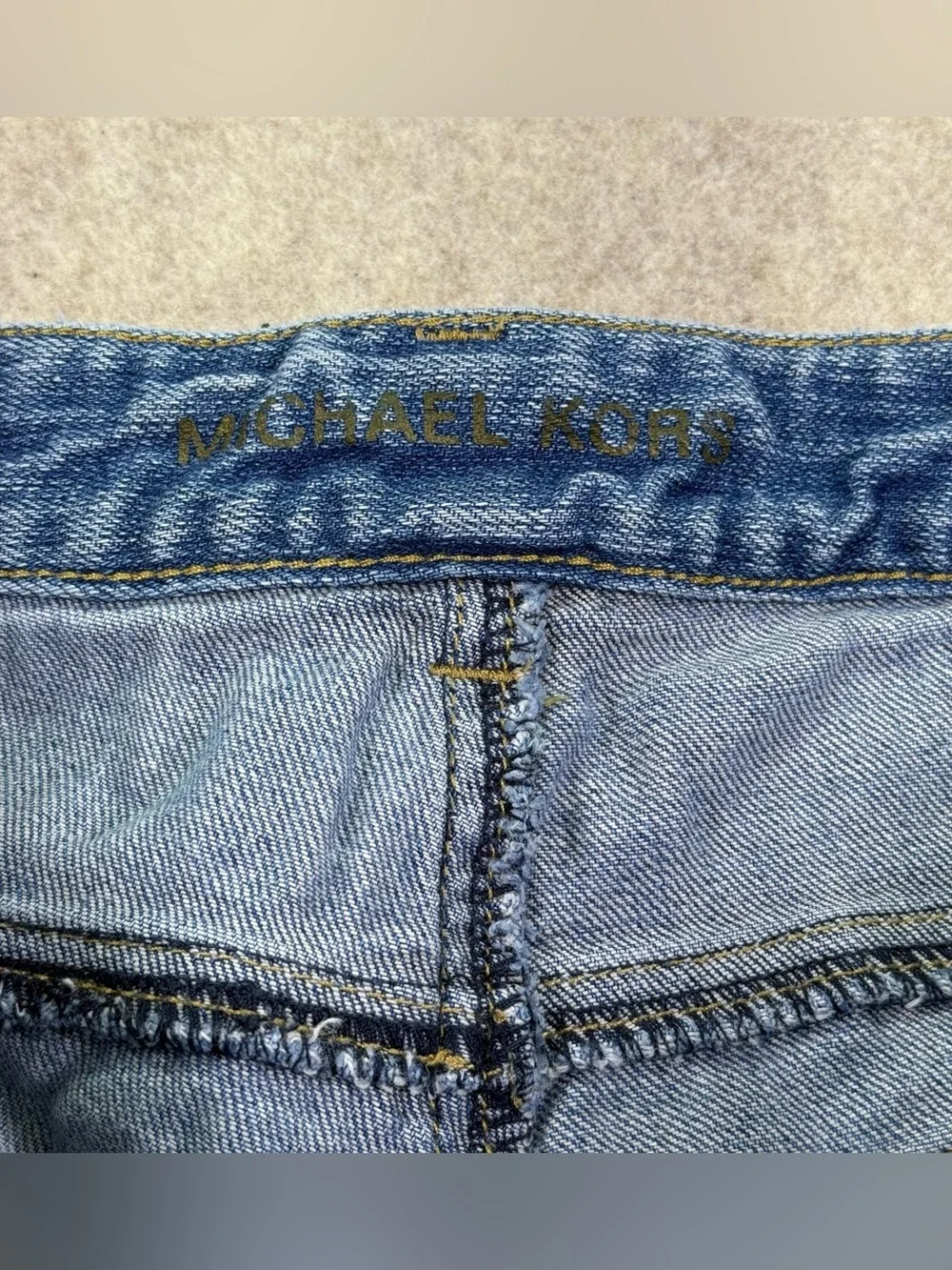 Michael Kors Classic Women's Denim Jeans Med Wash Sz 12 (32x32) Boot Cut